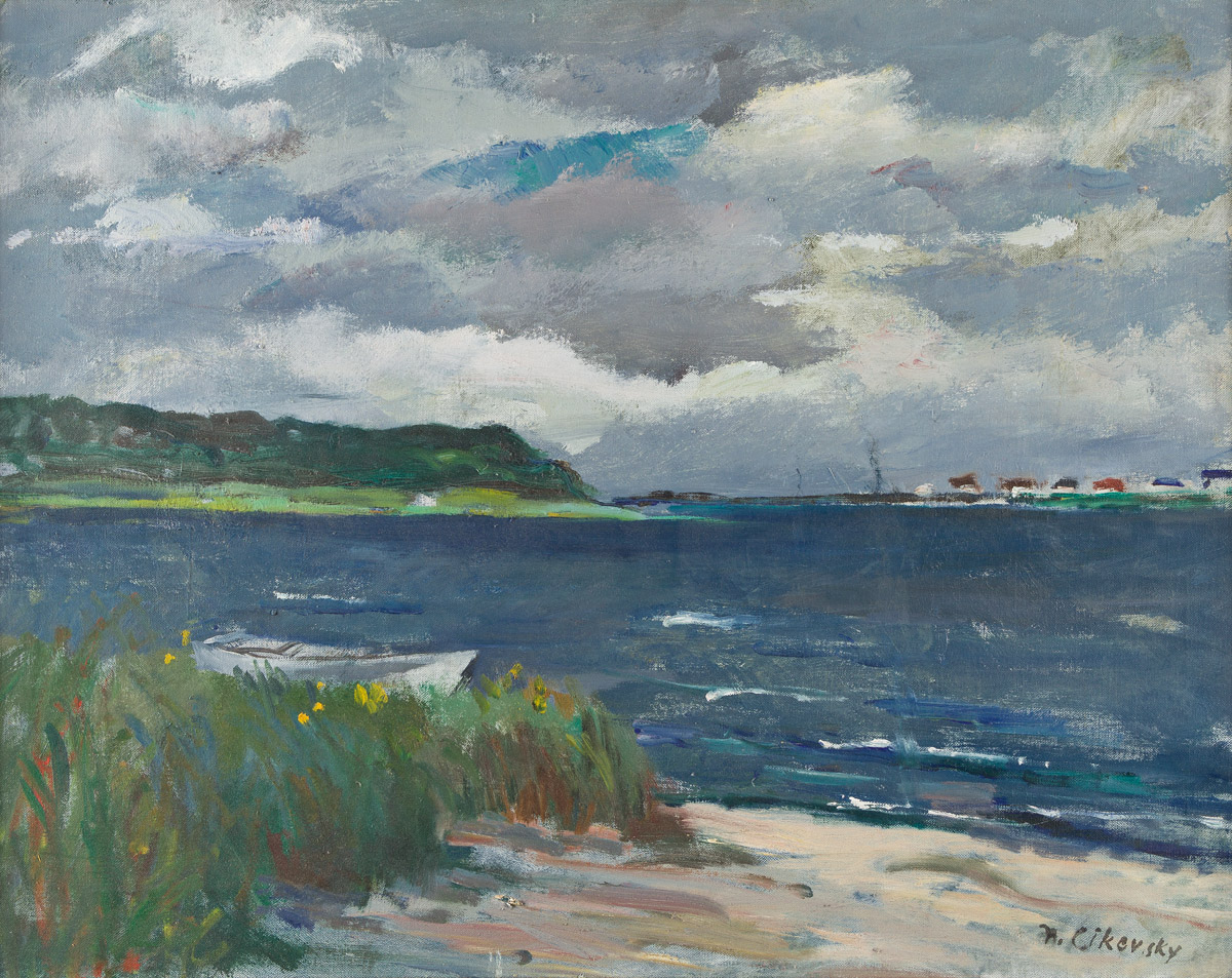 NICOLAI CIKOVSKY (1894-1984) Southampton Bay.